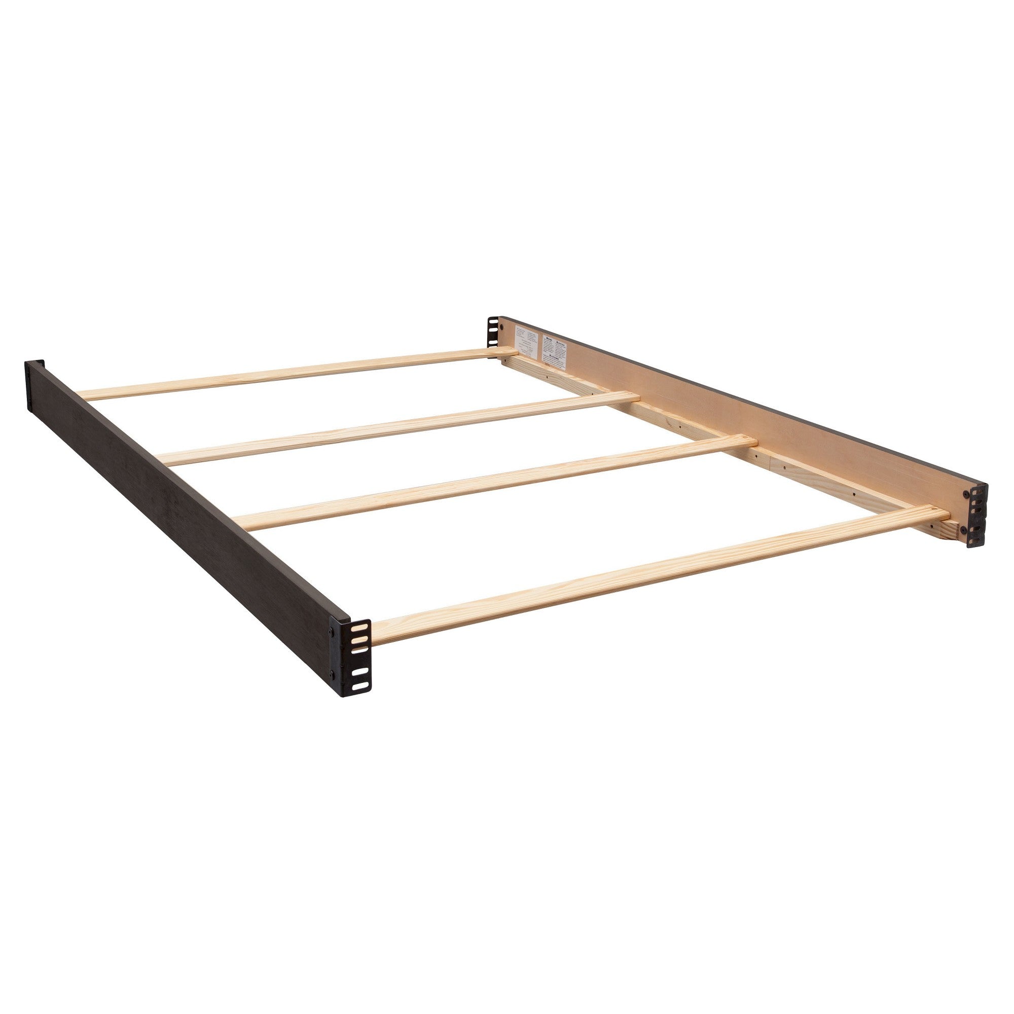 Simmons Kids' Full Size Bed Rails Works with Monterey, Willow & Foundry Cribs - Rustic Gray