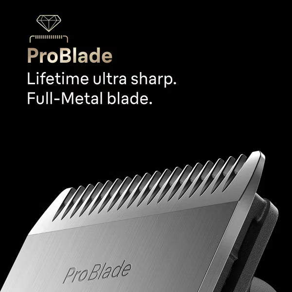 Braun Series 7 AiO7440 Rechargeable 12-in-1 Body, Beard & Hair Trimmer: All Hair Types, Includes Charger Base, Body Groomer Head