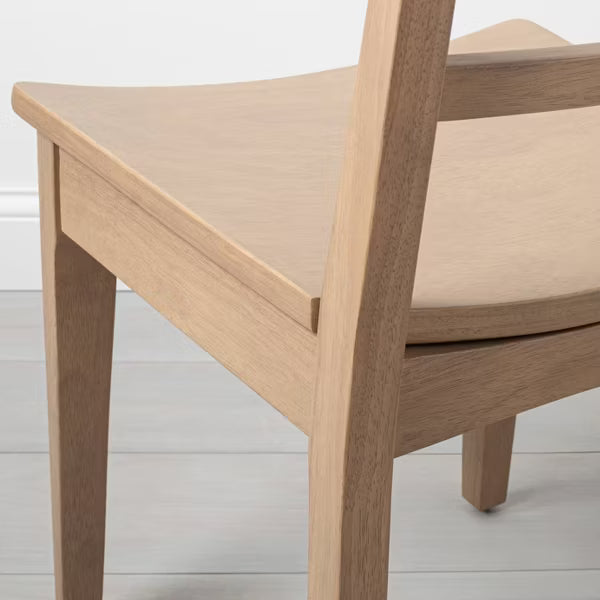 2pk Wood Ladder Back Dining Chair Set - Natural - Hearth & Hand™ with Magnolia