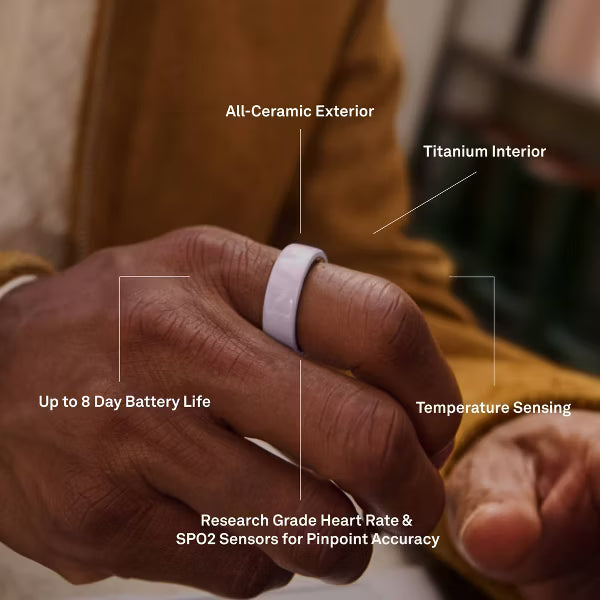 Oura Ring 4 Blush Pink - Size 5