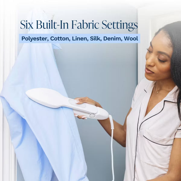 Nori Press Handheld Steam Iron - White