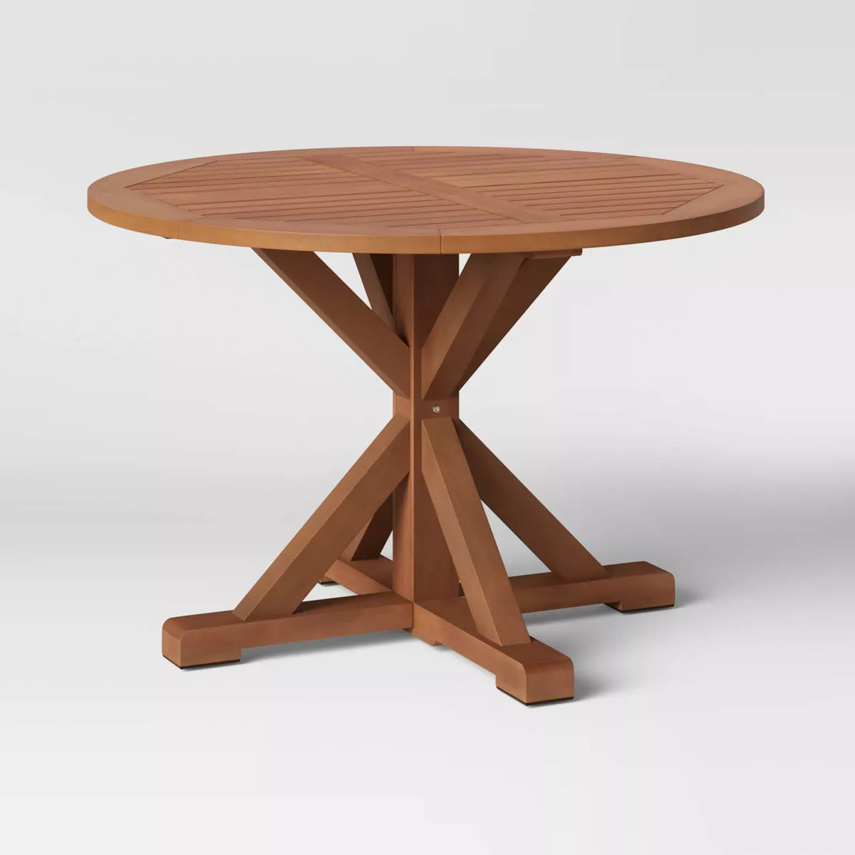 Morie Wood 4 Person Round Patio Dining Table Threshold™