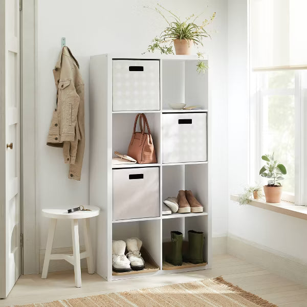 8 Cube Organizer White - Brightroom™