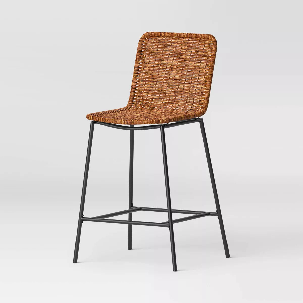 Sunnyvale Woven offers Counter Height Barstool Black - Threshold designed with studio M