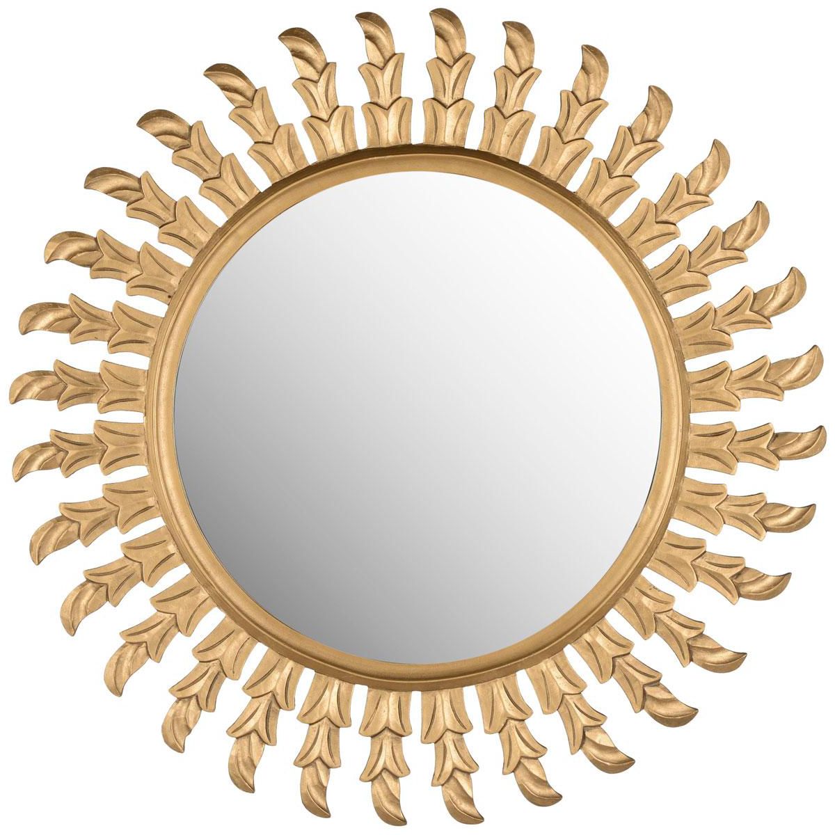 Inca Sun Mirror - Gold - Safavieh