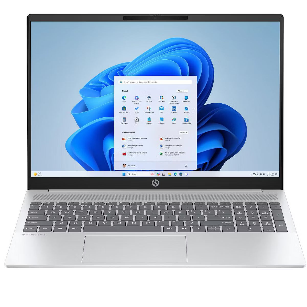 HP OmniBook 5 Laptop Computer 16" 2K AMD Ryzen 7 16 GB memory;512 GB SSD