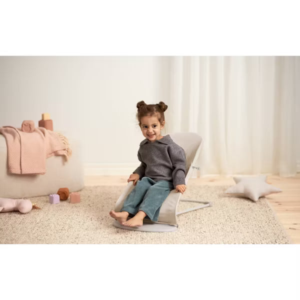 BabyBjorn Bouncer Tri-Fabric with Toy Bar - Beige