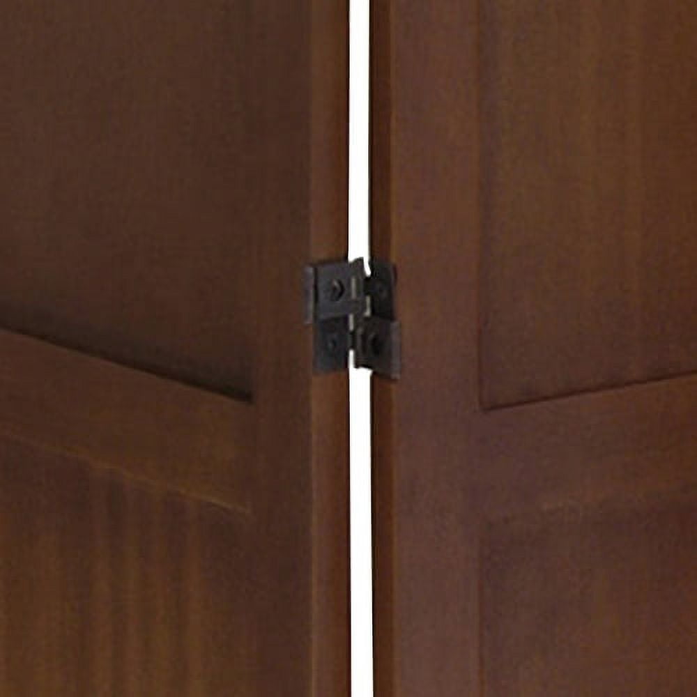 Winsome Wood William 3-Panel Folding Room Divider, Walnut Finish