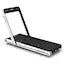 Costway - 4.75HP 2 In 1 Folding Treadmill W/Remote APP Control - Silver