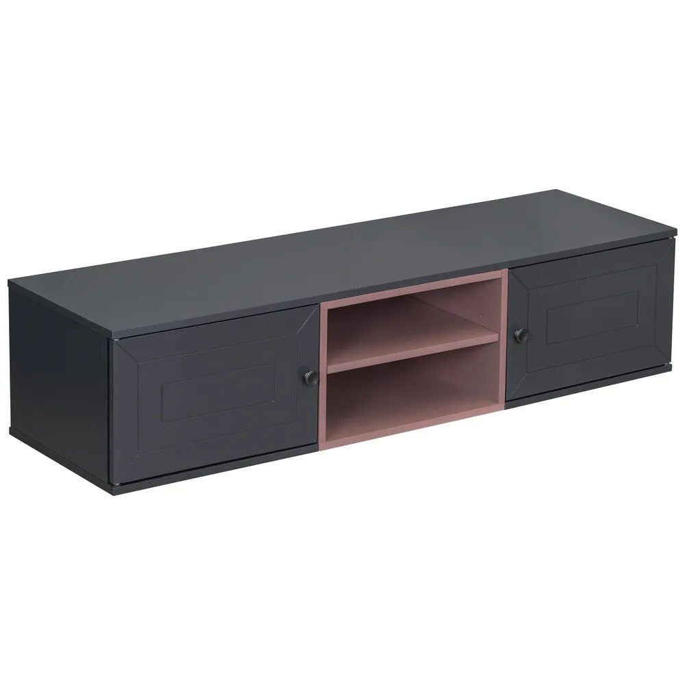 Wall Mounted 60″ Floating TV Stand with Large Storage Space