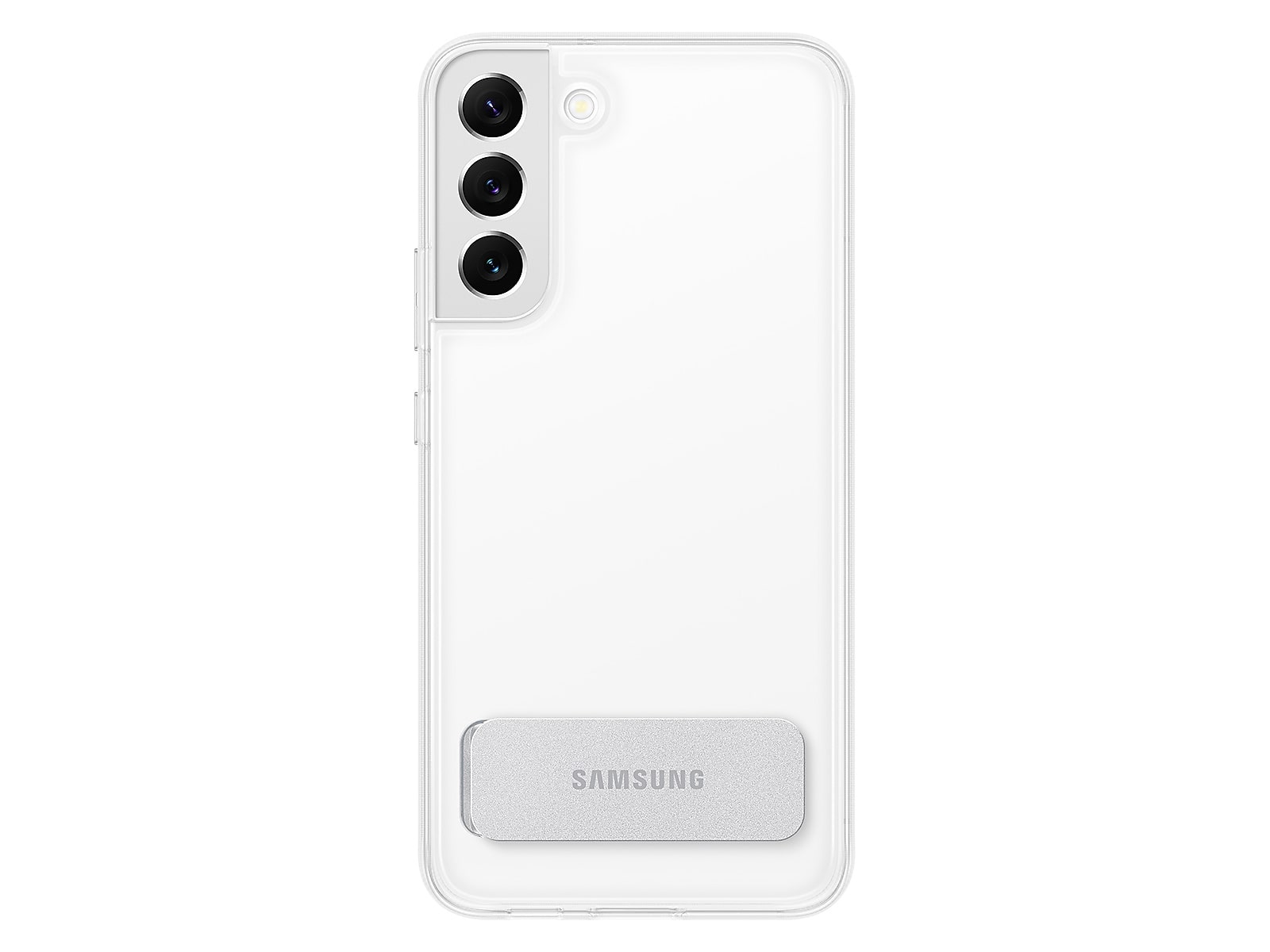 Samsung - Galaxy S22+ Clear Standing Case - Clear