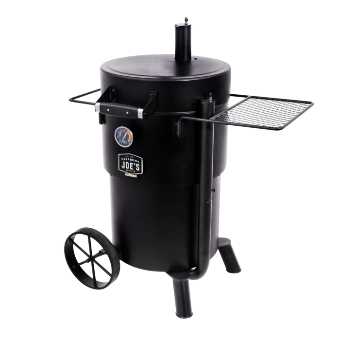 Oklahoma Joe's Bronco Charcoal Drum Smoker Black