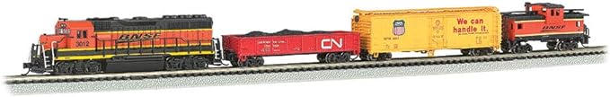 Bachmann Trains - Roaring Rails DCC Sound Value Ready to Run Electric Train Set - N Scale