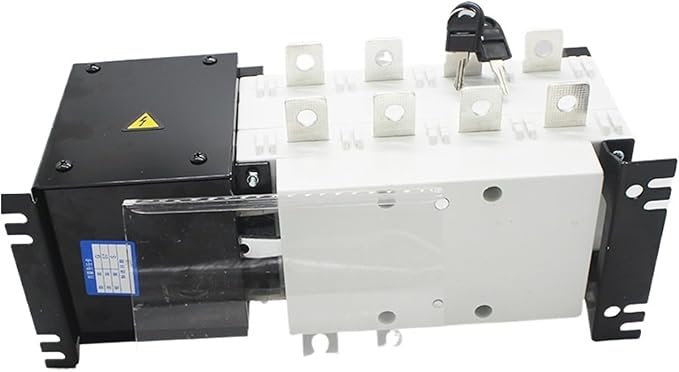 Double Power Automatic Transfer Switch NLQ4-250A/4P Dual Power Automatic Transfer Switch PC Grade Isolation Type Two in one Out fire Protection Type 200A(Two Input and one Output 4P250A)