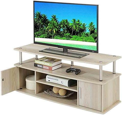 Breighton Home Catalina Entertainment Center with Storage Cabinets and Multiple Shelves TV Stand for TVs up to 60"