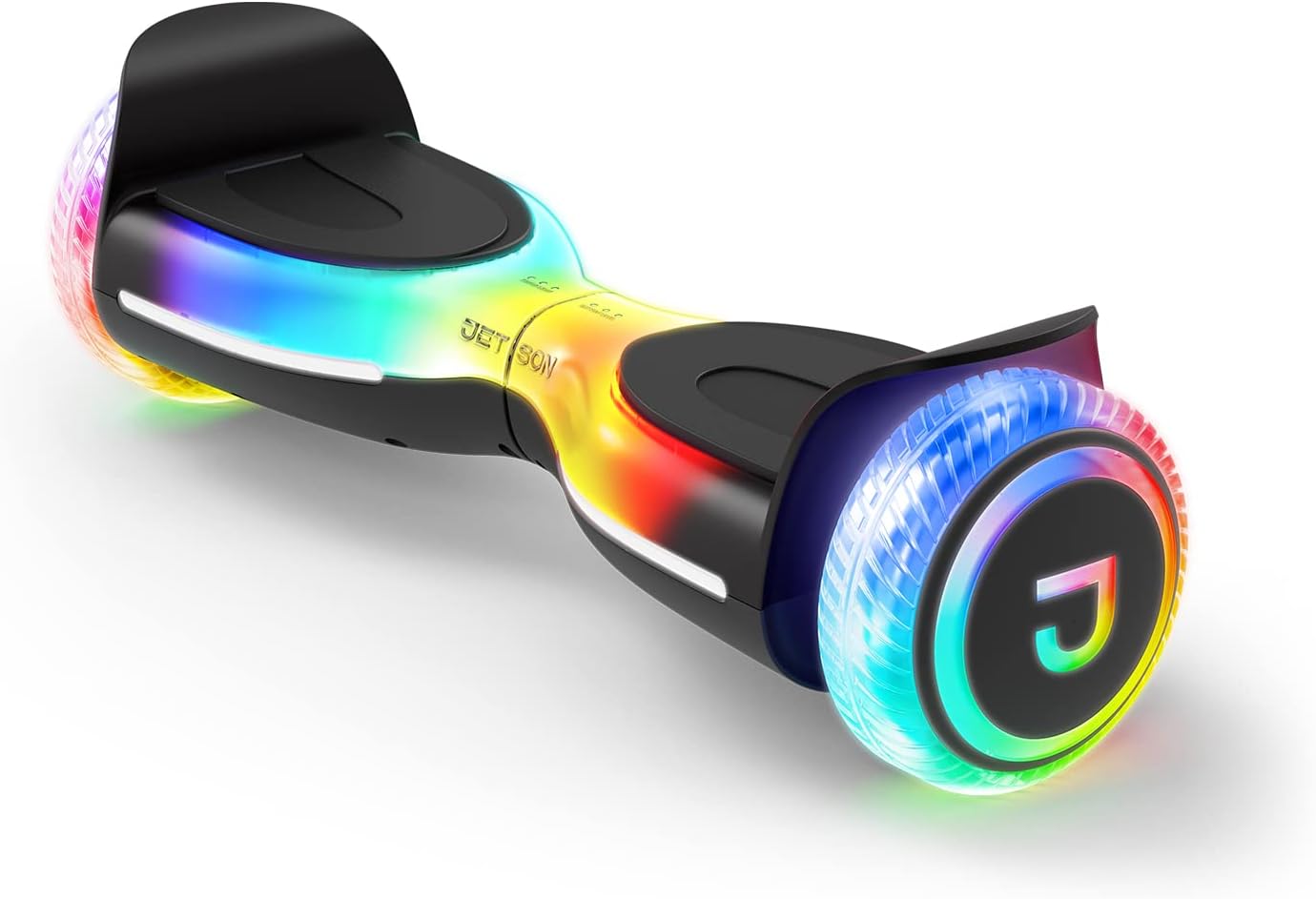 Jetson Self Balancing Hoverboard with Built in Bluetooth Speaker | Includes All Terrain Tires | LED Lights