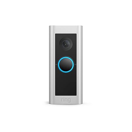 Ring Wired Doorbell Plus (Video Doorbell Pro) – Upgraded, with added security features and a sleek design (existing doorbell wiring required)