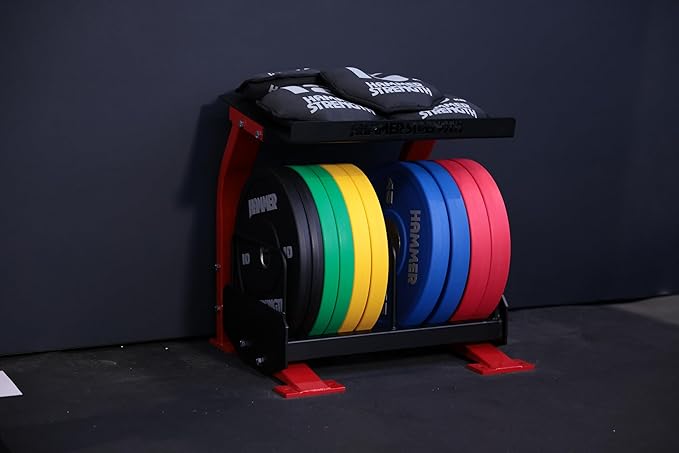 Hammer Strength 45Lb Black Urethane Bumper Plate