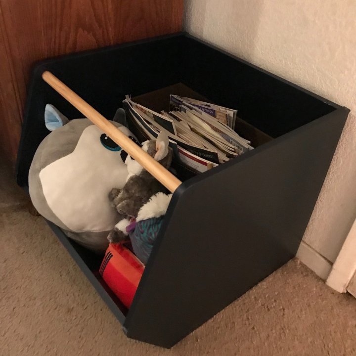 Kids' Stackable Laminate Storage Bin - Pillowfort™