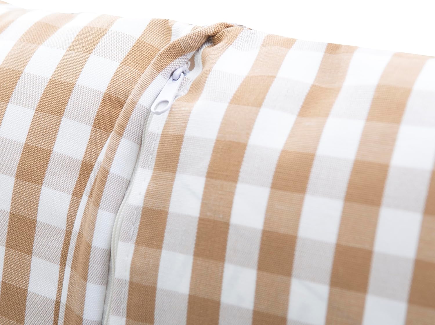 Linon Harris Beige 2 Piece Nook Cushion Set with 3 Coordinating Accent Pillows by Linon - Only Fits Harris Nook Collection