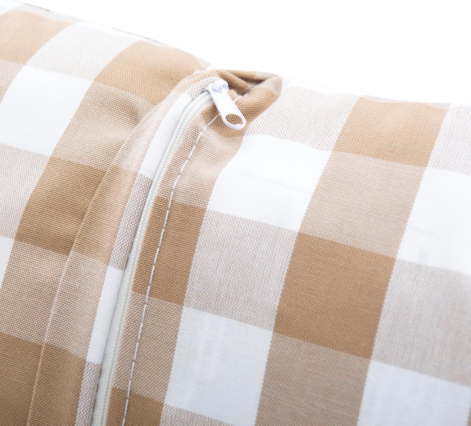 Linon Harris Beige 2 Piece Nook Cushion Set with 3 Coordinating Accent Pillows by Linon - Only Fits Harris Nook Collection