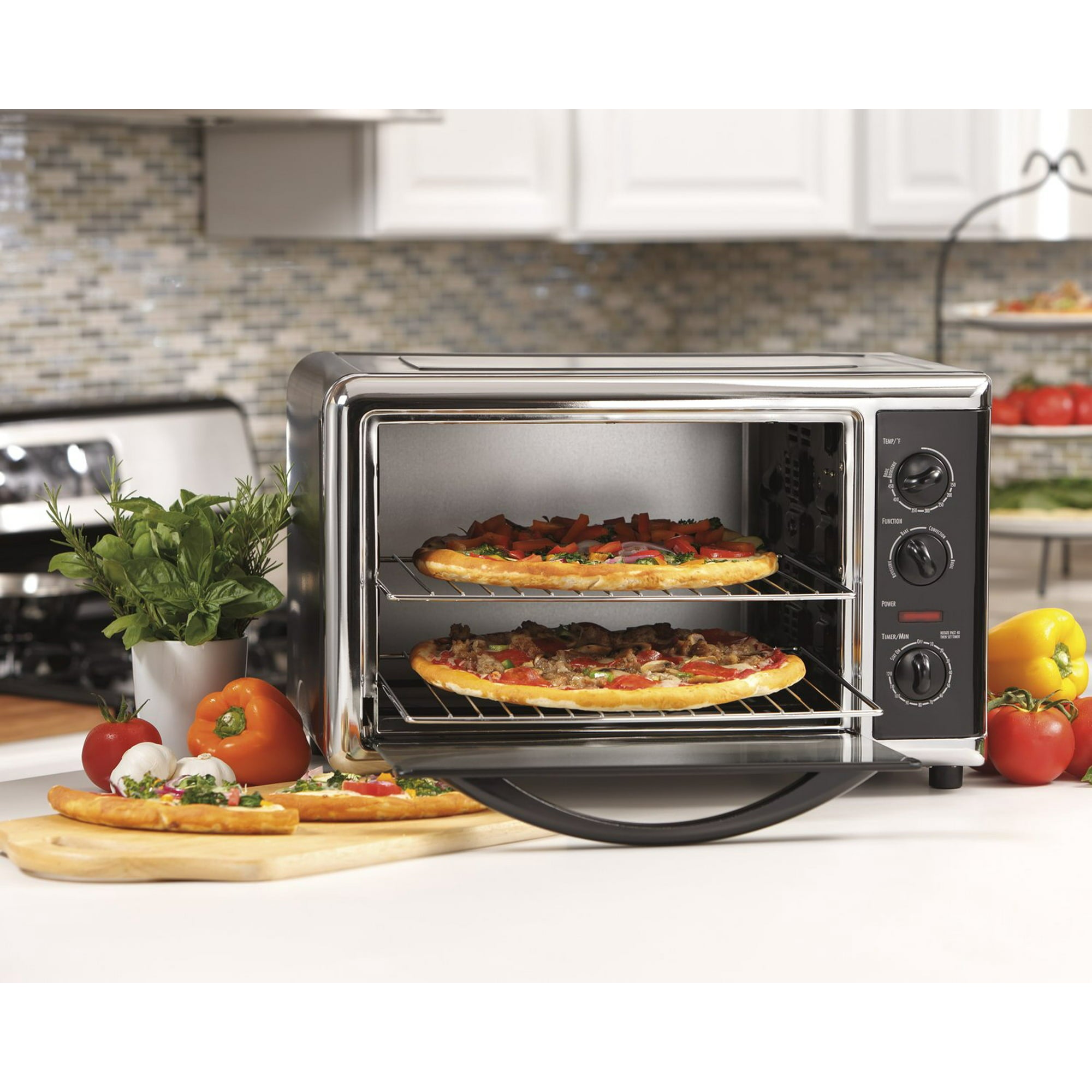 Hamilton Beach Countertop Oven with Convection and Rotisserie Baking