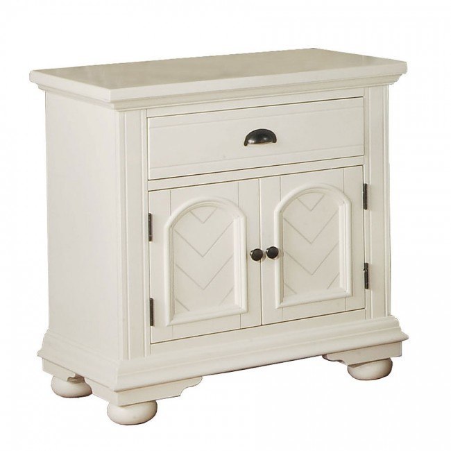 Brook Nightstand (White)