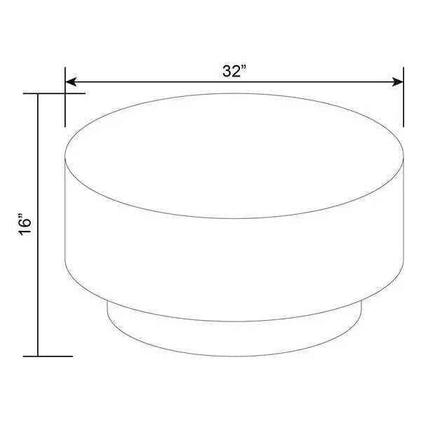 32" Arbon Coffee Table - Threshold™ designed with Studio McGee