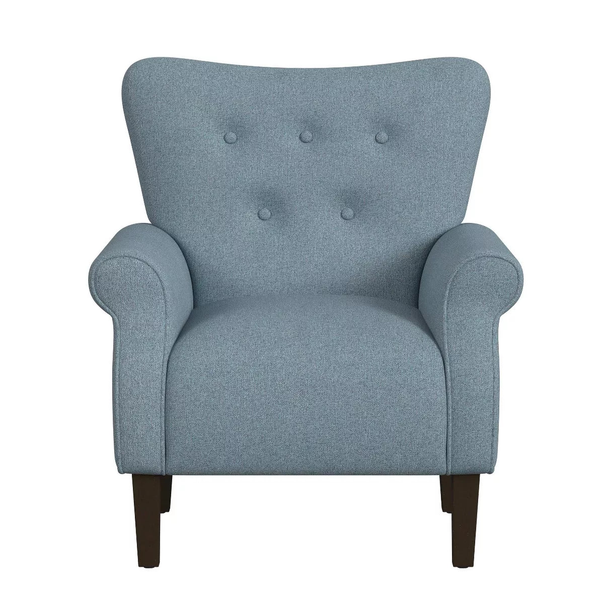 Rolled Arm Accent Chair - HomePop