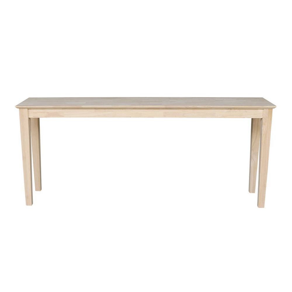 Shaker Table Unfinished - International Concepts