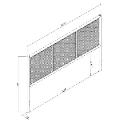 Wood & Cane Panel Headboard - Hearth & hand™ with Magnolia