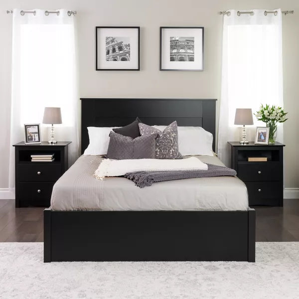 Flat Panel Headboard - Prepac (Size Queen)