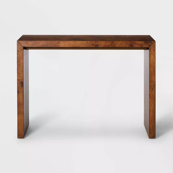 Ogden Burled Wood Console Table - Threshold™ designed with Studio McGee