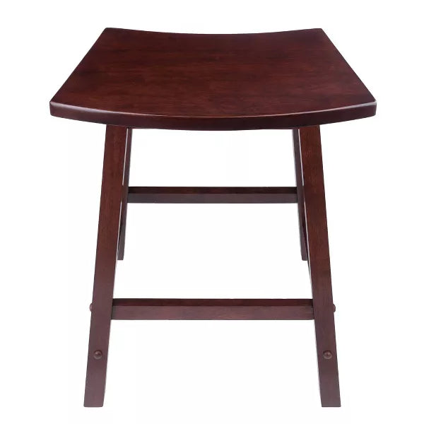 Katashi Fan Shape Stool Walnut - Winsome (Size 24")