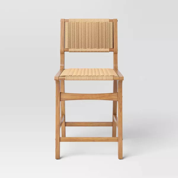 Ceylon Woven Counter Height Barstool - Threshold™