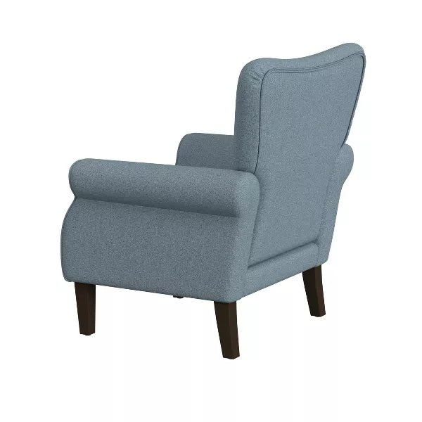 Rolled Arm Accent Chair - HomePop