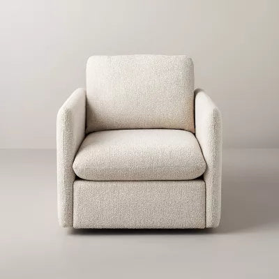 Boucle Upholstered Swivel Arm Chair - Hearth & Hand™ with Magnolia