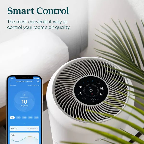 Levoit PlasmaPro 300S Smart Air Purifier White