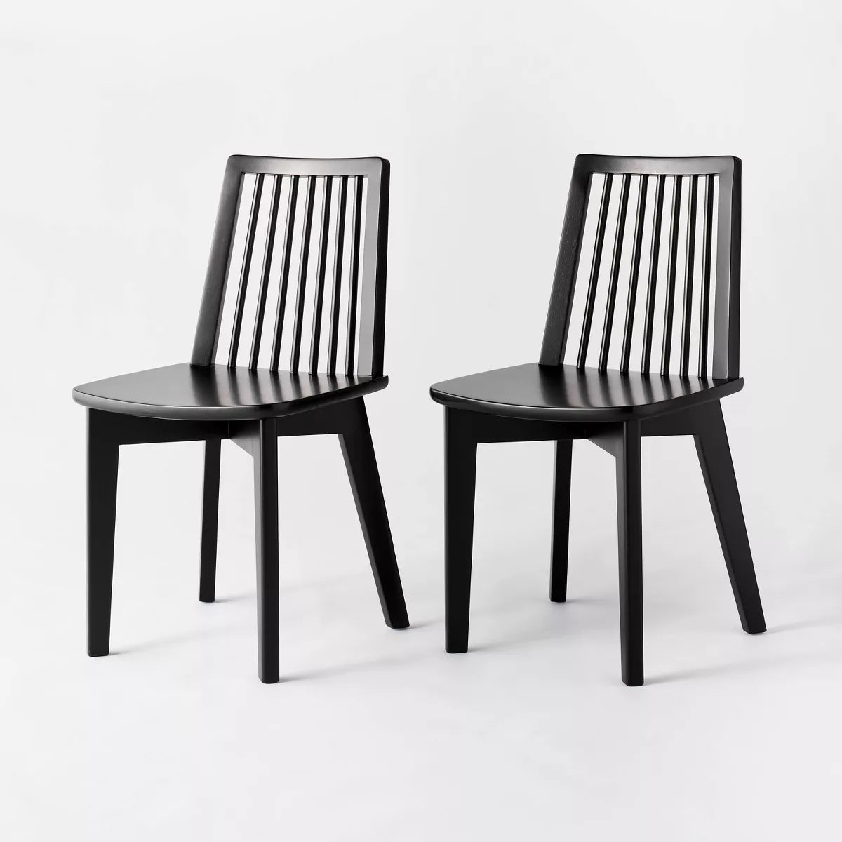 2pk Linden Modified Windsor Wood Dining Chair - Threshold™ designed with Studio McGee