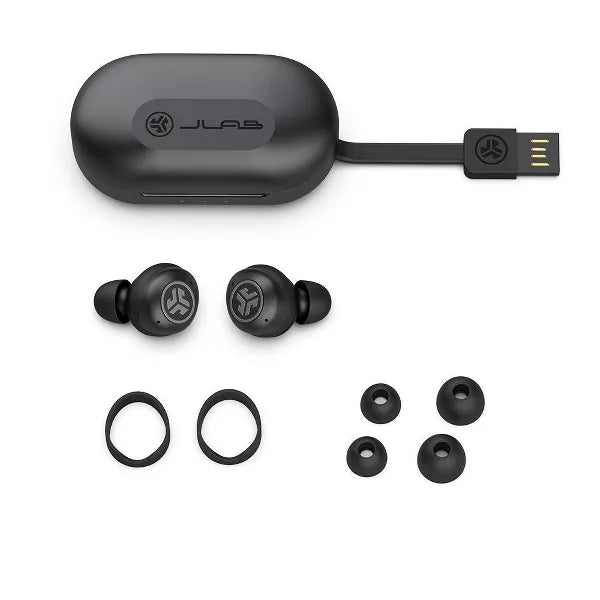 JLab JBuds Air Pro True Wireless Bluetooth Headphones- Black