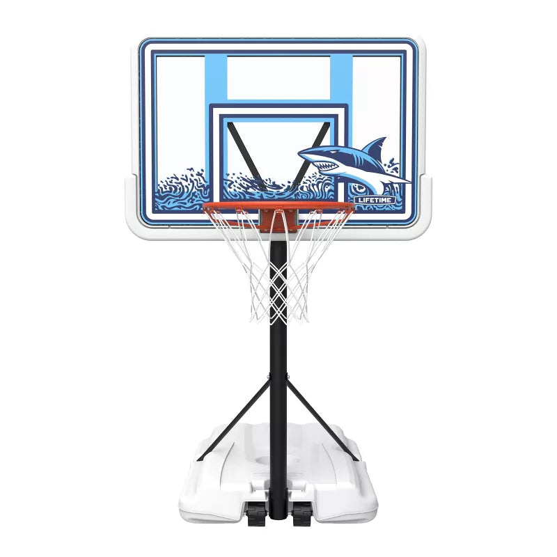 Lifetime 44" Clear Fusion Poolside Portable Hoop