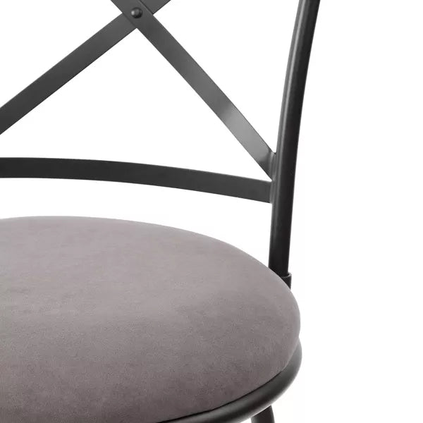 Karson Adjustable Height X Barstool - Holli Furniture