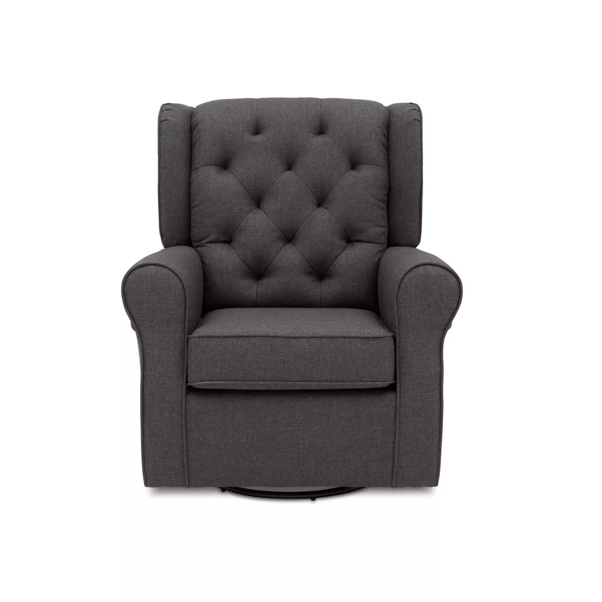 Delta Children® Emma Nursery Glider Swivel Rocker Chair (Color Charcoal)