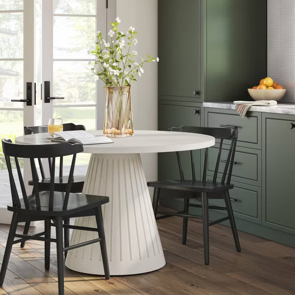 Wooden Barrel Dining Chair Black - Threshold™, Assembly Required