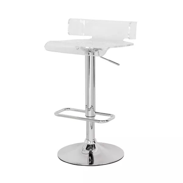 Counter and Barstools Chrome - Acme Furniture