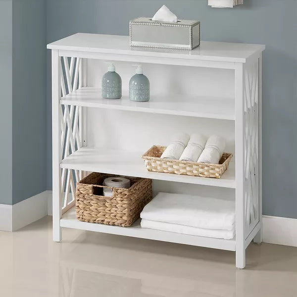 Coventry Bath Storage Shelf White - Alaterre Furniture