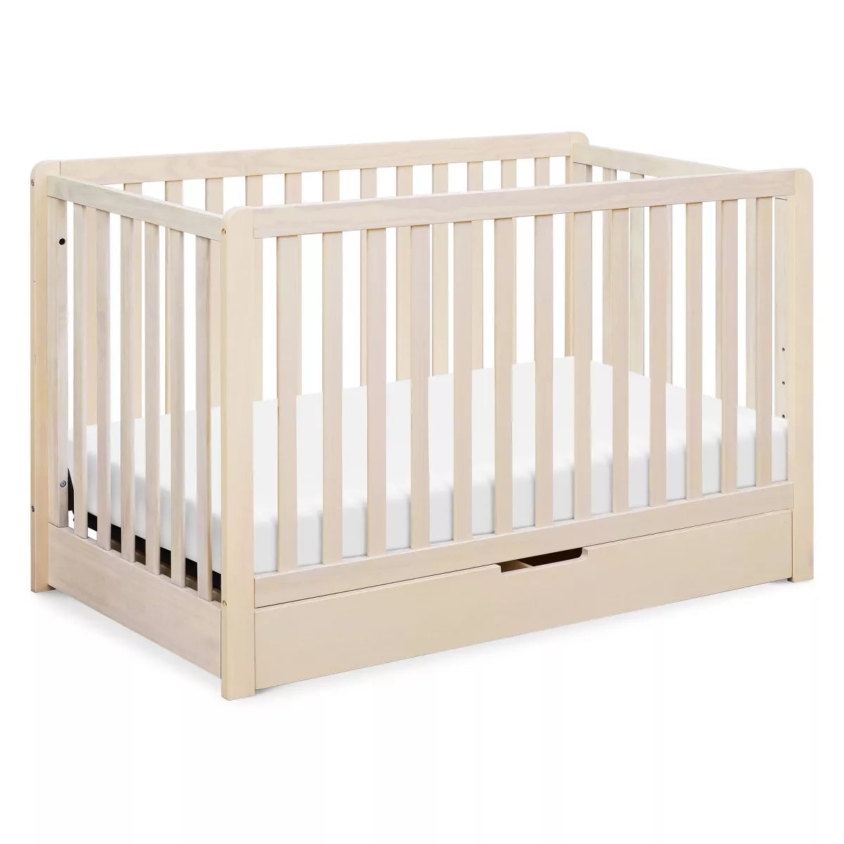 Carter's by DaVinci Colby 4-in-1 Convertible Crib with Trundle Drawer (Color Washed Natural)