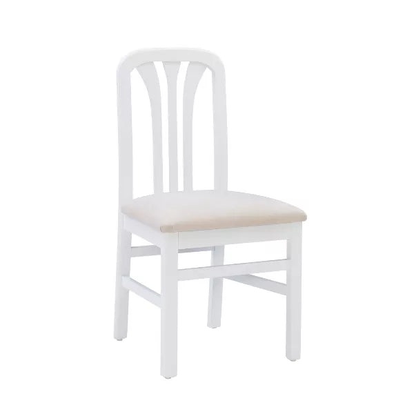 Set of 2 Parlette Chairs - Linon (Color White/Gray)