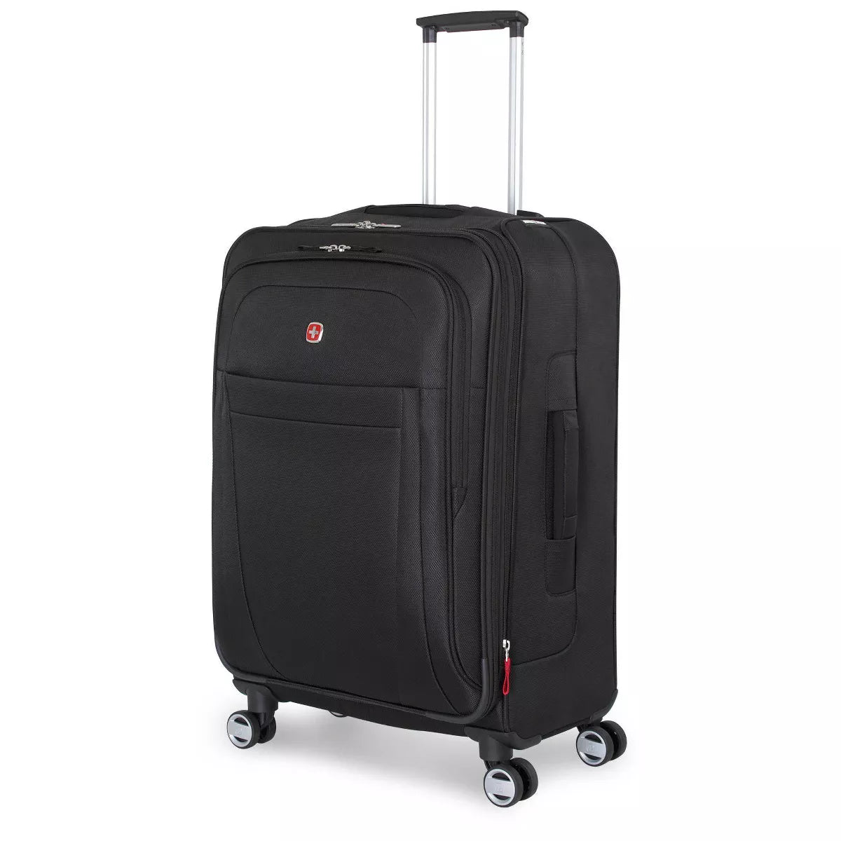 SWISSGEAR Zurich Softside Medium Checked Spinner Suitcase