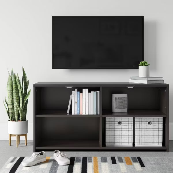 Dorm Storage TV Stand for TVs up to 43" Black - Room Essentials